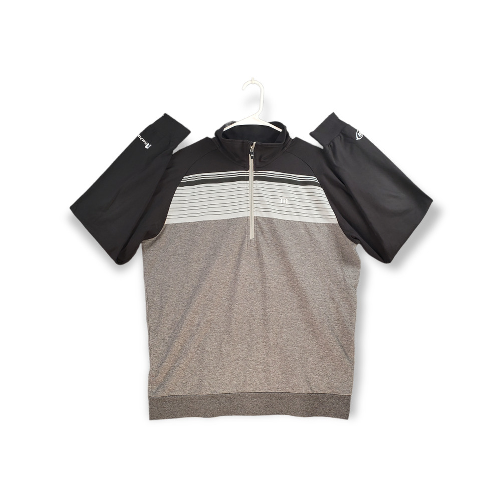 Travis Mathew Pullover 1/4 Zipper Large CDW/Netapp Embroider Size Large